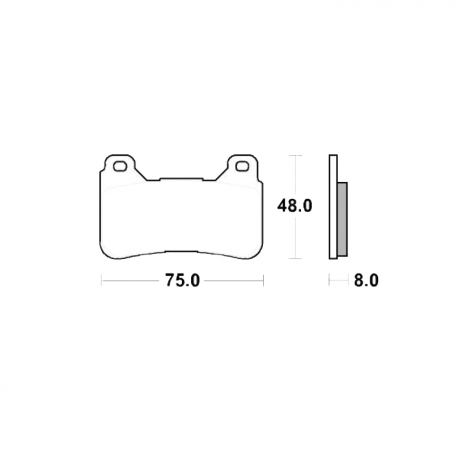 Pastiglie Freno Honda CB 1000 R Honda CB 1000 R - CBR 600 RR 
