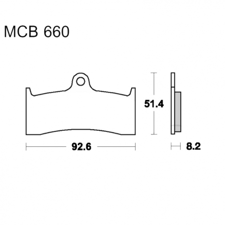Pastiglie Freno In Carbonio Buell - Honda - MV Agusta