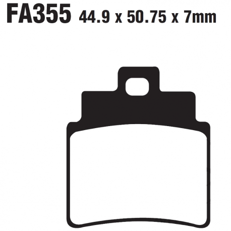 Pastiglie Freno In Carbonio Kymco - SYM