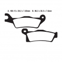 Pastiglie Freno CAN-AM Outlander 500 - Outlander 1000