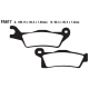 Pastiglie Freno Sinterizzate CAN-AM Outlander 800 R - Outlander 1000 