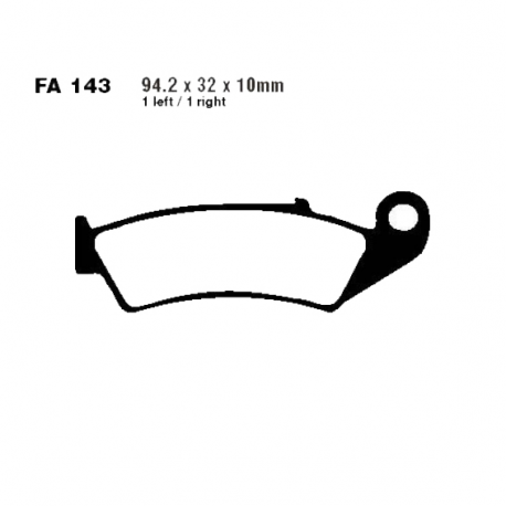 Pastiglie Freno Honda NSR 250 R - RVF 400 R - VFR 750 R 