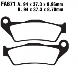 Pastiglie Freno BMW K 1200 S ABS - K 1300 S ABS