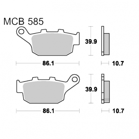 Pastiglie Freno Buell - Honda - Kawasaki - Triumph
