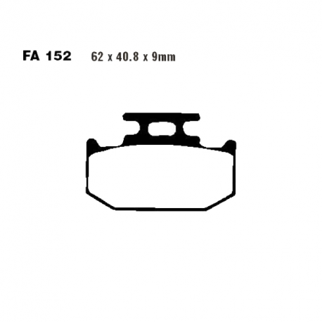 Pastiglie Freno Sinterizzate Yamaha - Kawasaki - Suzuki 