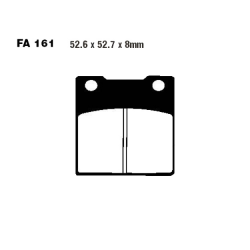 Pastiglie Freno Kawasaki Z 250 A - ZX-12R 1200 A Ninja - ZRX 1100 C