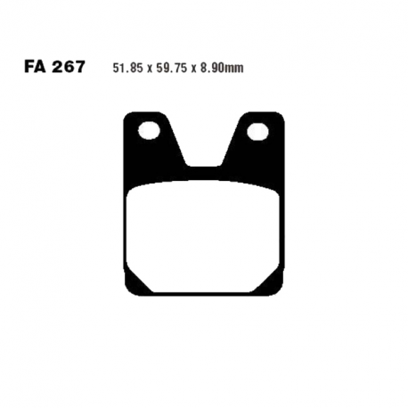 Pastiglie Freno Yamaha YZF-R1 1000 - YZF-R7 750 OW02 