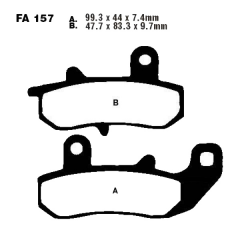 Pastiglie Freno Suzuki DR 650 R - DR 650 RSEU