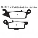 Pastiglie Freno Yamaha YFM 550 FWA FGY Grizzly