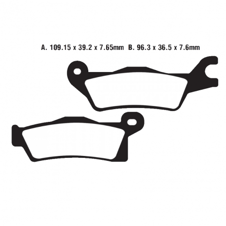 Pastiglie Freno Sinterizzate CAN-AM Outlander 500 International DPS 