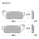 Pastiglie Freno Sinterizzate Honda CB 1000 R - VFR 800 F ABS