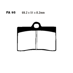 Pastiglie Freno Semi Sinterizzate Aprilia - Beta - Ducati - Yamaha