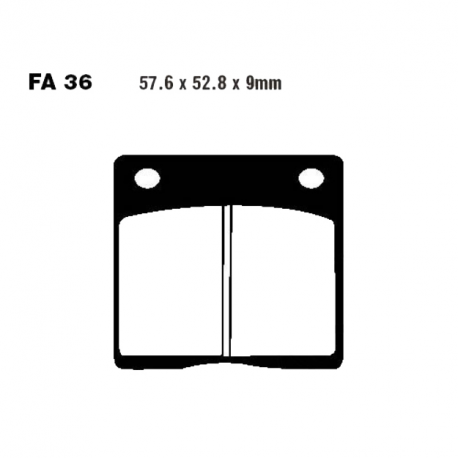 Pastiglie Freno Semi Sinterizzate Kawasaki - Suzuki