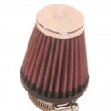 FILTRO ARIA RACING UNI K&N ROTONDO CONICO 48MM CROMATO