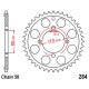 Corona 48 Denti Passo 530 Honda - Argento