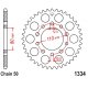 Corona 44 Denti Passo 530 Honda - Argento