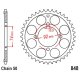 Corona 39 Denti Passo 530 Yamaha - Argento