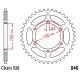 Corona 39 Denti Passo 520 Yamaha - Nura 