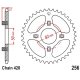 Corona 40 Denti Passo 420 - Honda Argento