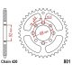 Corona 54 Denti Passo 420 Yamaha - Suzuki Argento