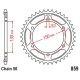 Corona 47 Denti Passo 530 Yamaha Argento