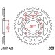 Corona 46 Denti Passo 428 Honda Nera