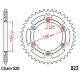 Corona 45 Denti Passo 520 Honda - HM 