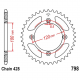 Corona 48 Denti Passo 428 Suzuki - Yamaha Argento