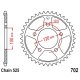 Corona 40 Denti Passo 525 Aprilia Argento