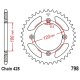 Corona 47 Denti Passo 428 Suzuki - Yamaha Argento