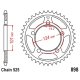 Corona 38 Denti Passo 525 KTM Argento