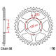 Corona 47 Denti Passo 530 Suzuki Argento