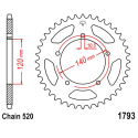 Corona 45 Denti Passo 520 Triumph - Suzuki