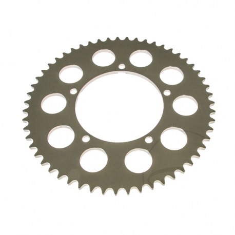 Corona 55 Denti Passo 420 Aprilia Argento 