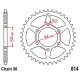 Corona 50 Denti Passo 530 Suzuki Argento