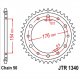 Corona 45 Denti Passo 530 Honda Argento