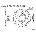 Corona 39 Denti Passo 520 KTM Nera