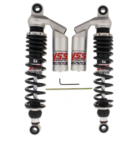 Coppia Ammortizzatori Yss Regolabile 370 mm - Yamaha VMX-12 1200 Vmax 