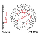 Corona 49 Denti Passo 520 Triumph