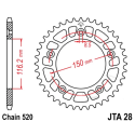 Corona 43 Denti Passo 520 Aprilia