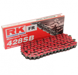 Catena RK SB Passo 428 Maglie 130 - Red