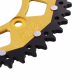 Corona ZF Dual 44 Denti Passo 520 ORO Beta - HM-Moto - Suzuki - SWM 