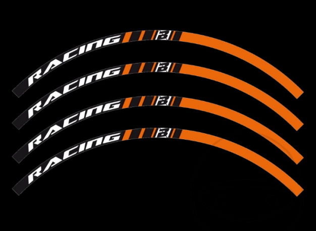 Kit Adesivi Ruota BBR KTM Racing 