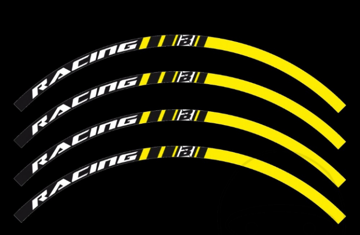 Kit Adesivi Ruota BBR SUZUKI Racing 