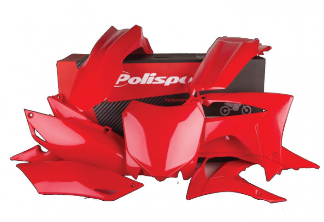Kit plastiche Polispor Honda CRF 450 R - CRF 250 R - CRF 250 RLA Rally ABS 
