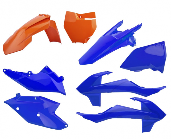 Kit plastiche Polispor KTM SX 125 2T - SX-F 450 ie - SX-F 350 ie 4T 