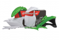 Kit plastiche Polispor Kawasaki KX 85 C Kleinrad 