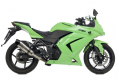 SCARICO LEOVINCE SBK INOX LV ONE II SLIP ON EVO 2 Kawasaki Ninja EX 250 R Ninja 