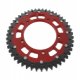 Corona ZF Dual 48 Denti Passo 525 Rossa Kawasaki - Suzuki - Triumph