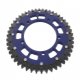 Corona ZF Dual 48 Denti Passo 525 Blu Triumph - Kawasaki - Suzuki
